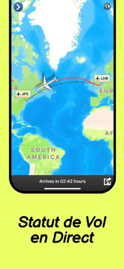 Capture d'écran de Flight Tracker Pro | Fly Radar sur iPhone 7