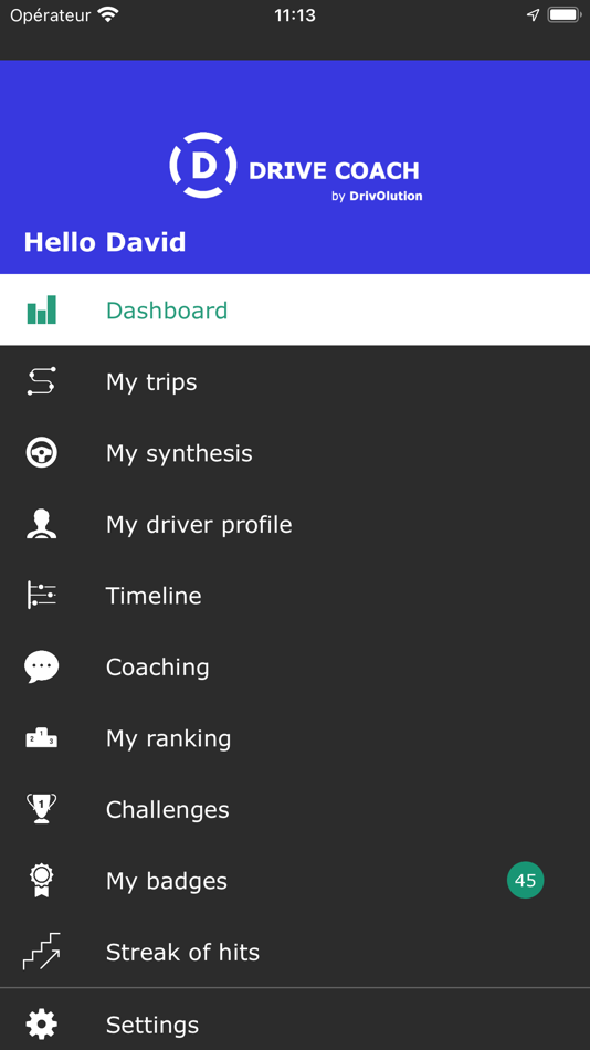 #1. DRIVE COACH by DrivOlution (iOS) 由: DrivOlution