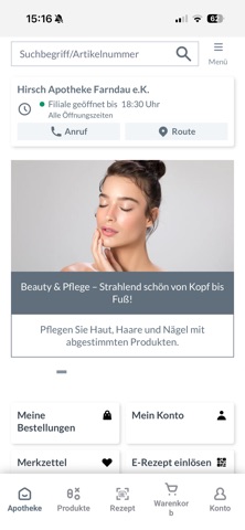 Hirsch Apotheke screenshot