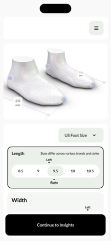 Volumental Scanner screenshot
