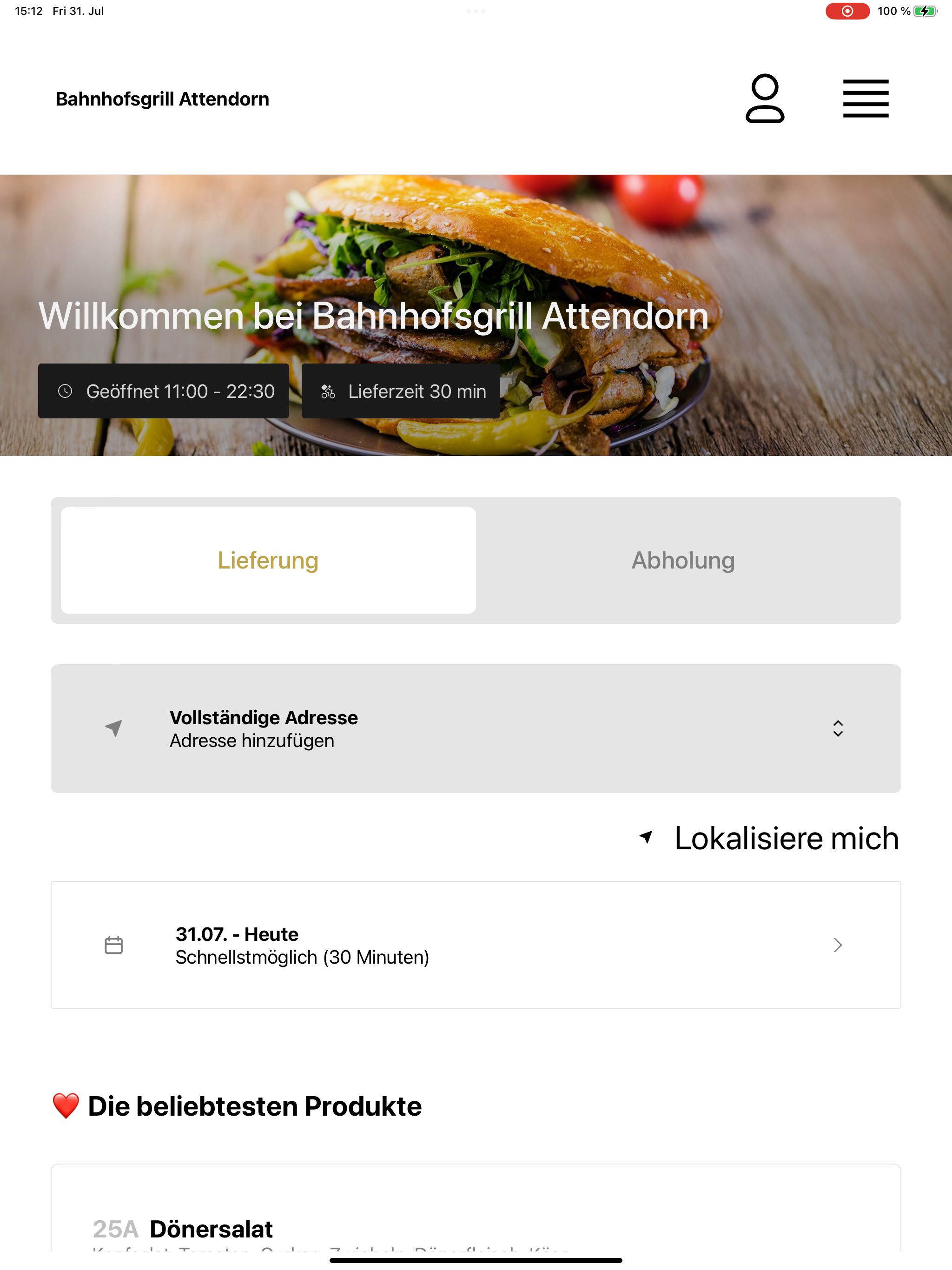 Bahnhofsgrill Attendorn screenshot 7