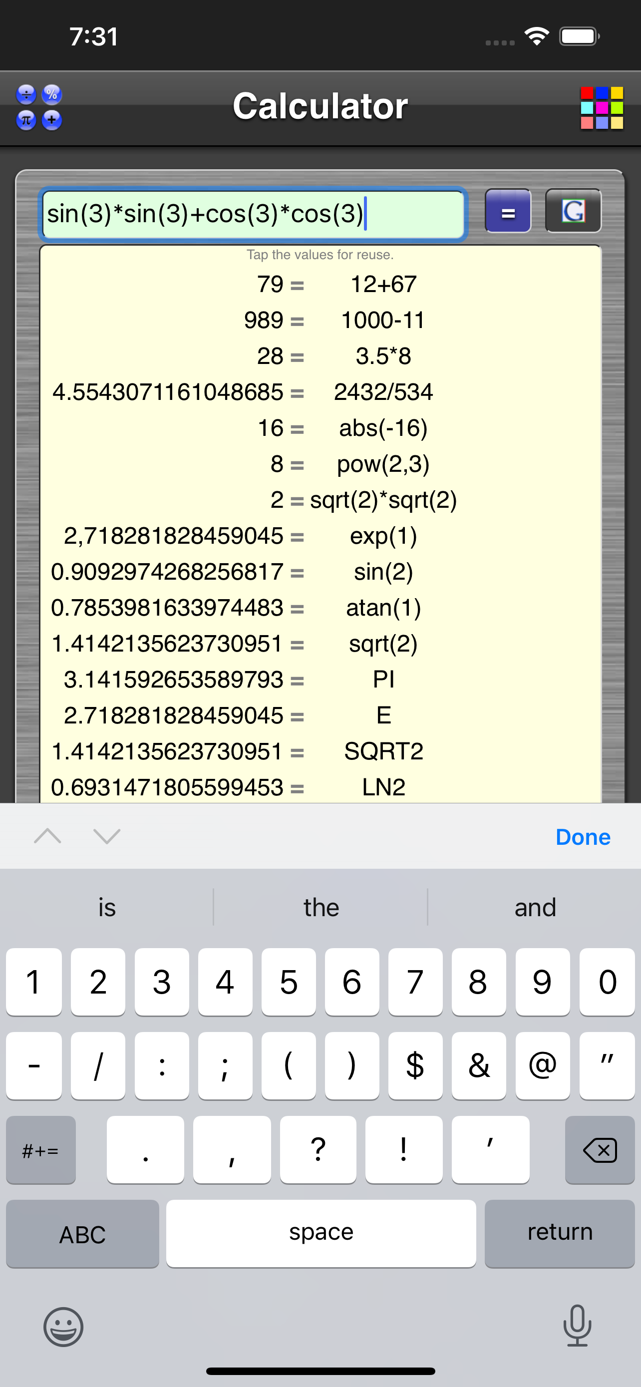 Text Calculator screenshot 3