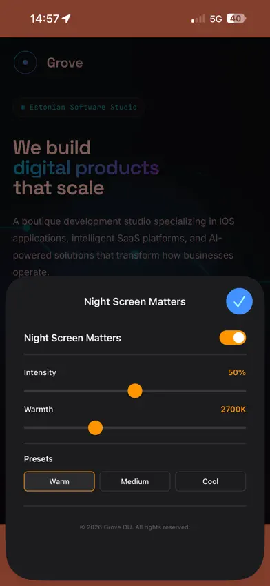 Night Screen Matters screenshot 4