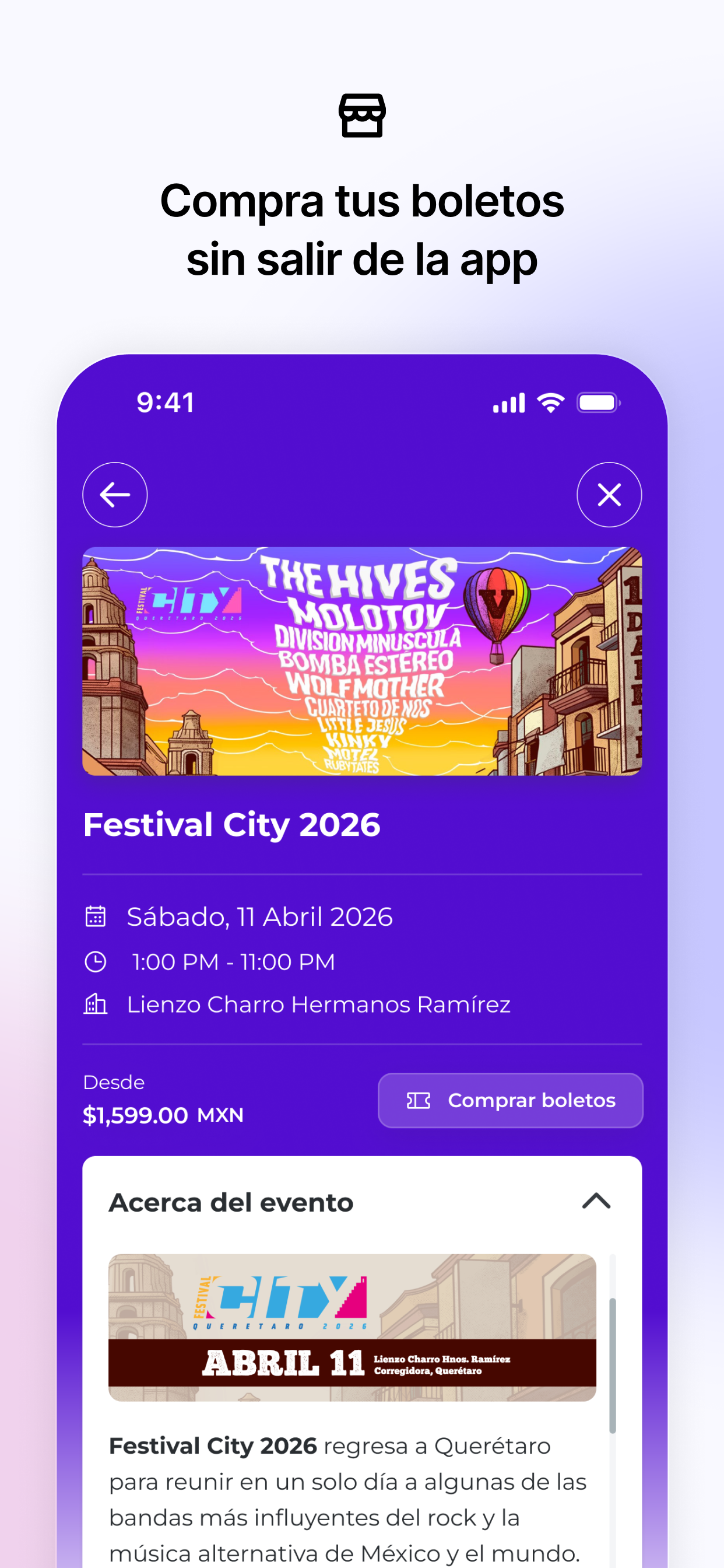 Boletia: Boletos para eventos screenshot 3