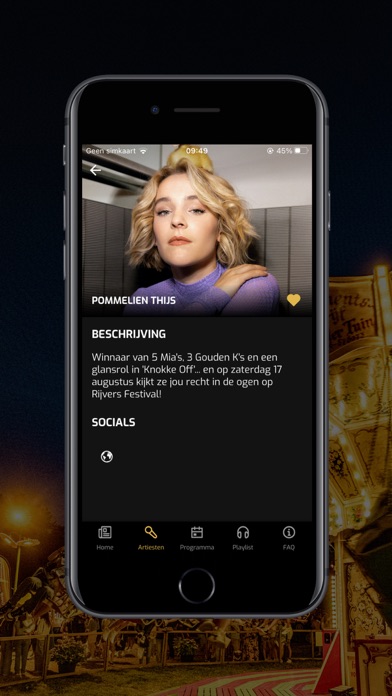 Rijvers Festival Screenshot