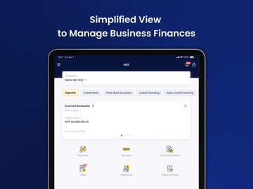 M2E Biz iPad screenshot
