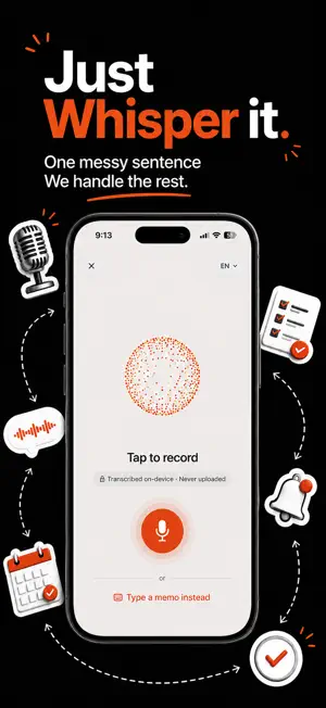 WhisperAct: Voice Task Planner screenshot 1