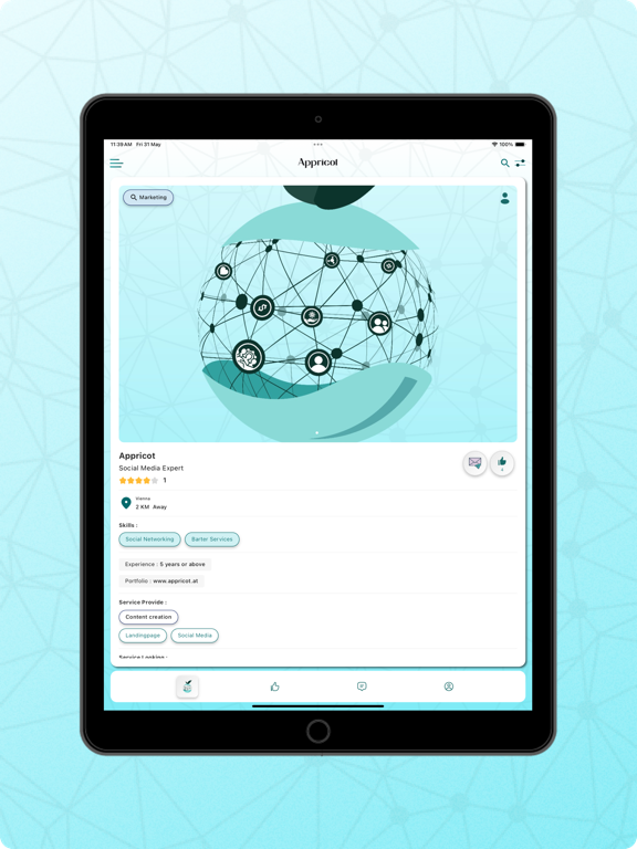 Screenshot #4 pour Appricot Networking