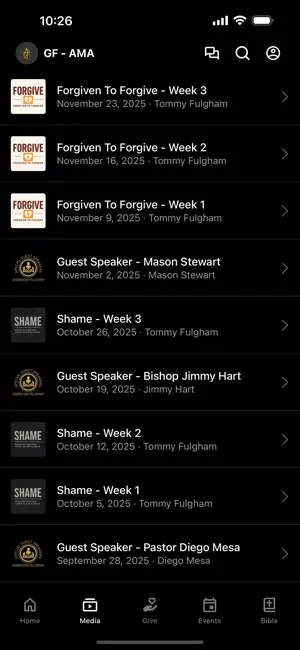 Generations Fellowship screenshot 2