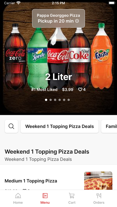 Pappa Georggeo Pizza Screenshot