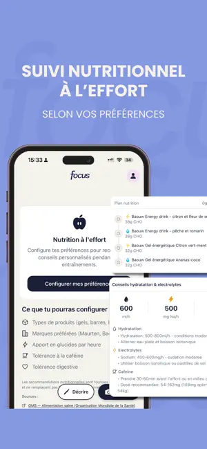 Focus - Sport et Nutrition screenshot 4