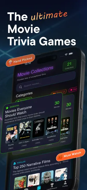 Dodo View: Movie Quiz Game iPhone screenshot 1