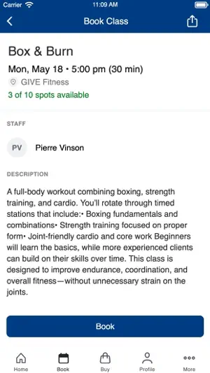 GIVE Fitness-Det screenshot 3