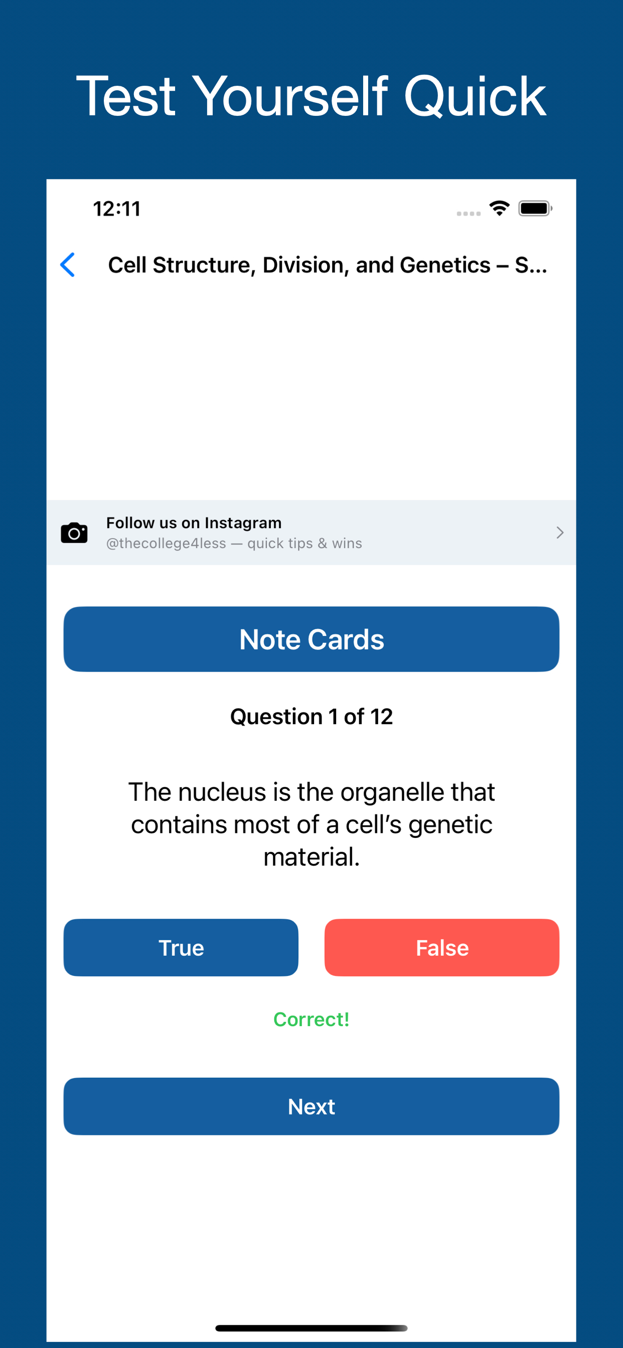 College4Less:Science screenshot 5