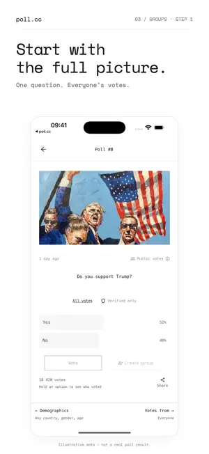 Poll.cc – Public Voting App screenshot 3