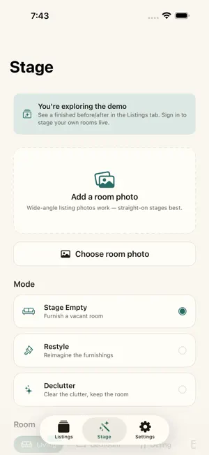 StageTrue: AI Home Staging screenshot 4