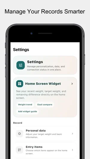 My Diet - Weight Management screenshot 4
