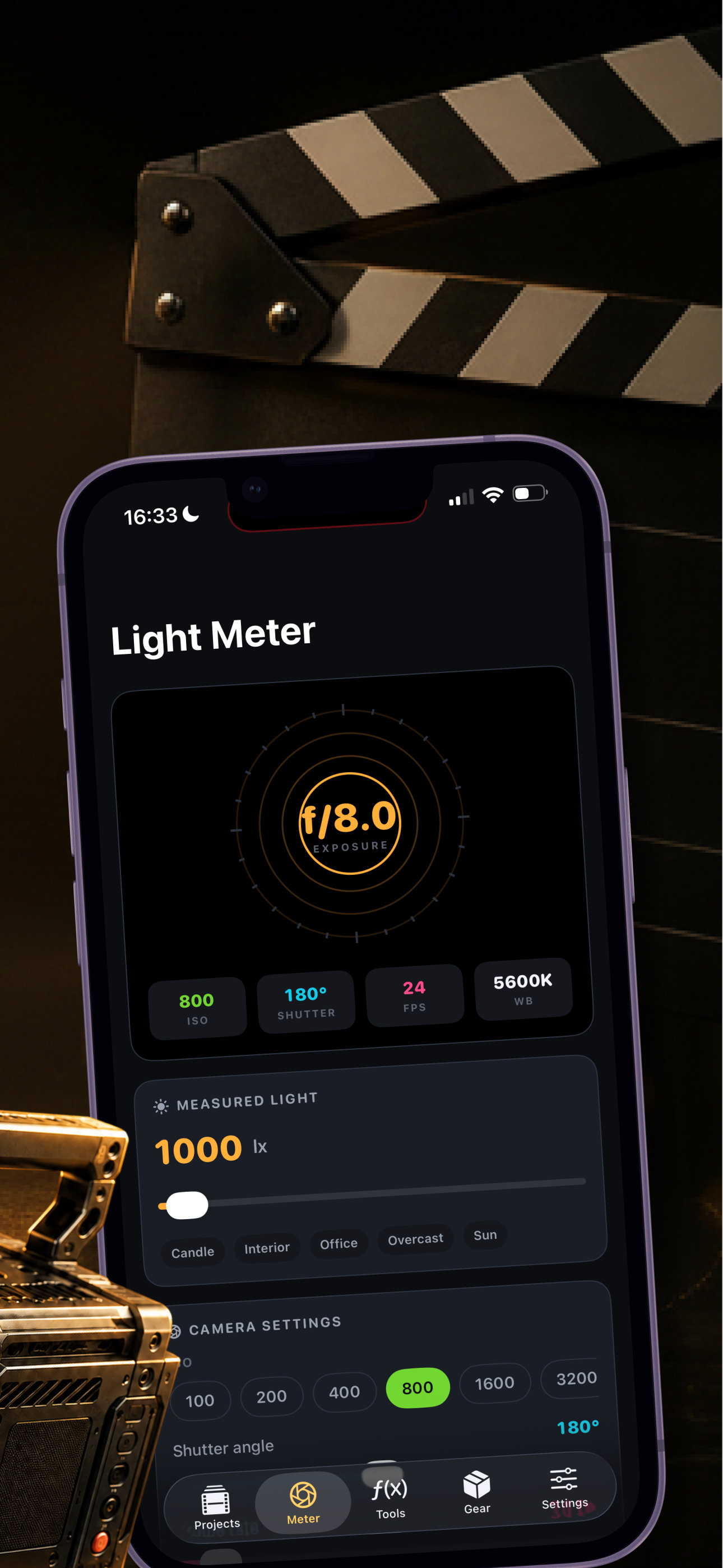 CineLight: Film Light Meter screenshot 5