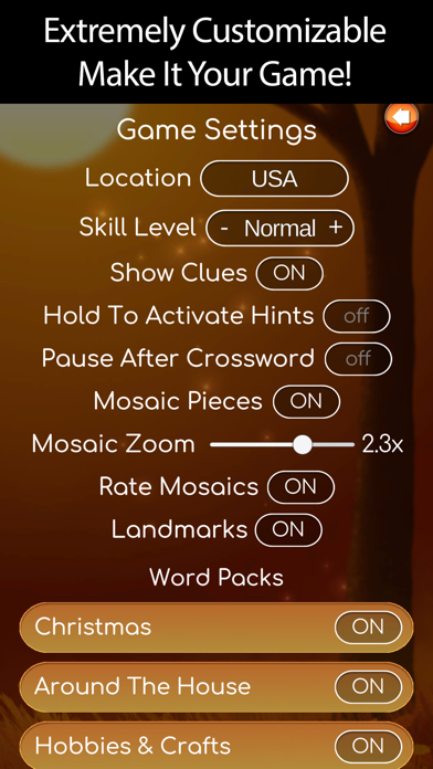 sQworble: Fun Crossword Puzzle Screenshot