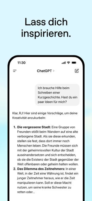 ‎ChatGPT Screenshot
