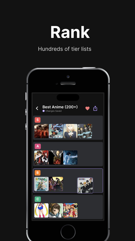 #1. Tier List Maker - Lomo (iOS) 由: Setse LLC