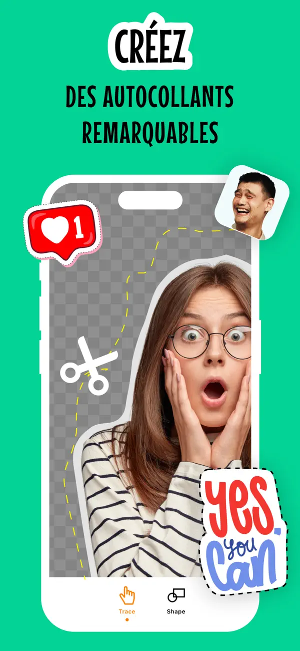 Screenshot #1 pour Autocollant Memoji Maker