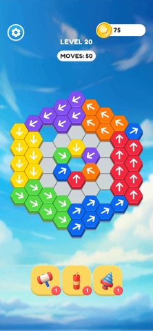 Hexa Go - Puzzle Game iPhone screenshot