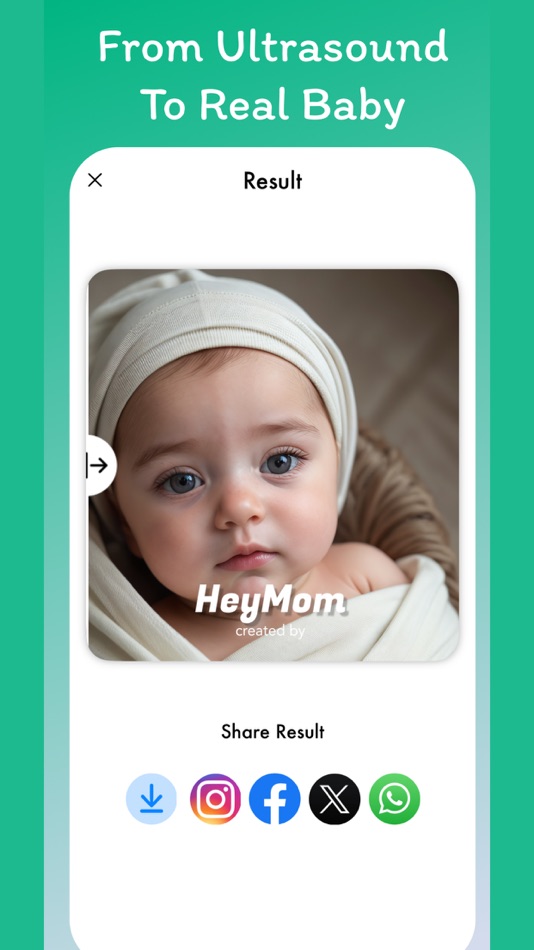#4. AI Baby Generator - Heymom (iOS) Podle: Renew AI Yazilim Sanayi ve Ticaret Limited Sirketi