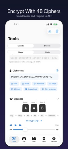 CipherKit: Cipher Solver Screenshot 4 of 8