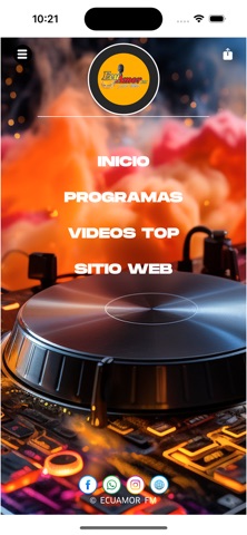 EcuAmor FM screenshot