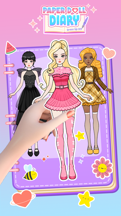 Paper Doll Diary: Dress Up DIY Screenshot