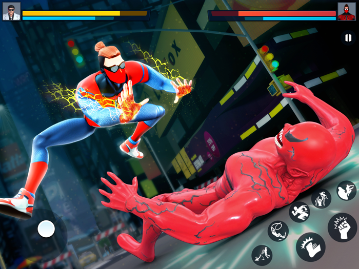 Spider Hero Combat Fight Game
