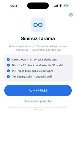 Metrekare: Oda & Ev Ölçüm iPhone Ekran Görüntüsü 5