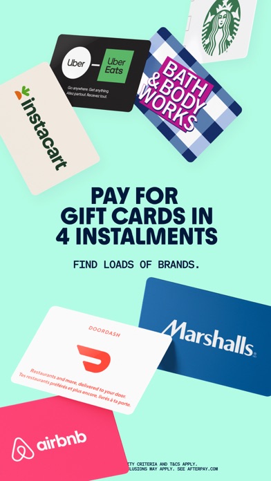 Afterpay: Pay over time Screenshot