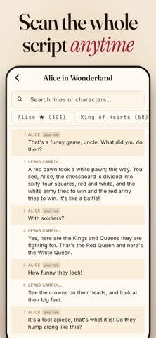 LineRunner — Learn Your Lines Screenshot 6 of 6