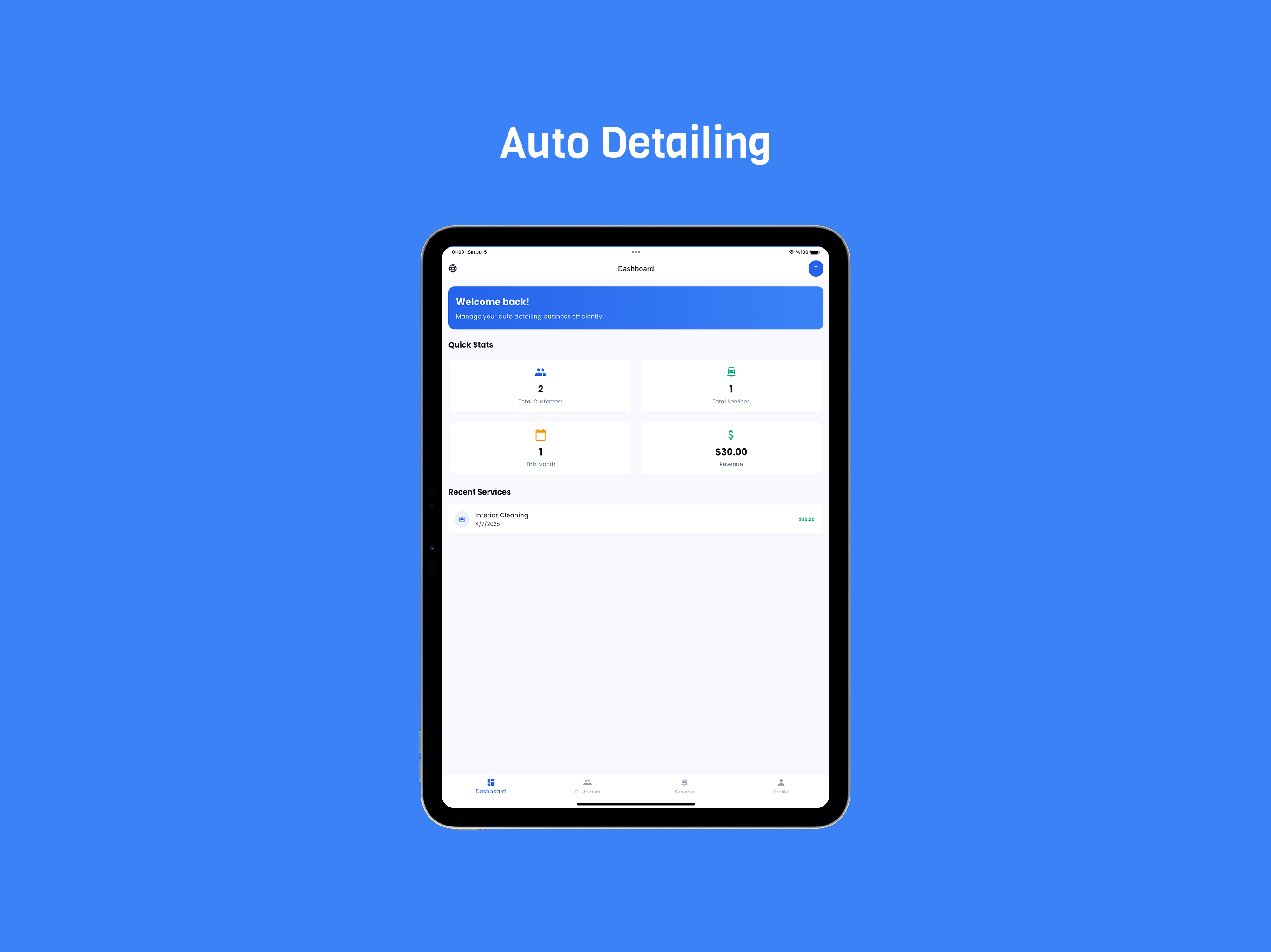 AutoDetailing: Care Manager