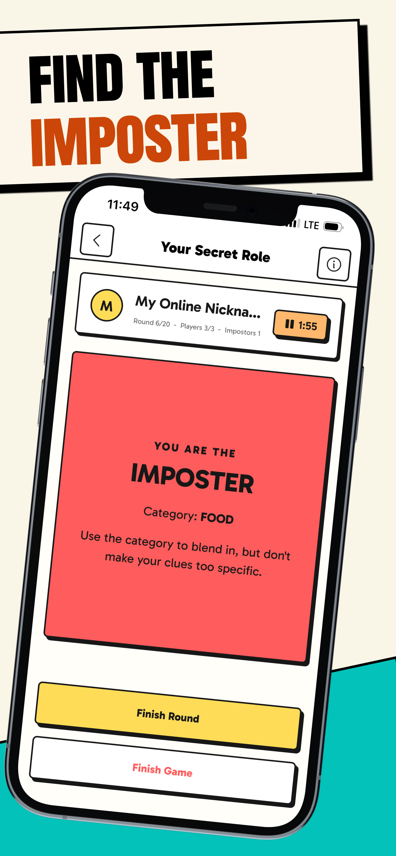 Imposter Game - Play Spy Word screenshot 2