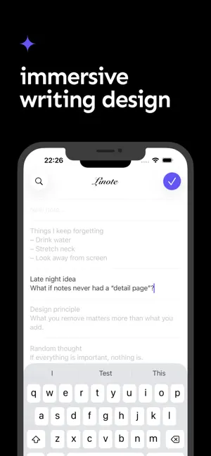 Linote: One-page notes screenshot 4