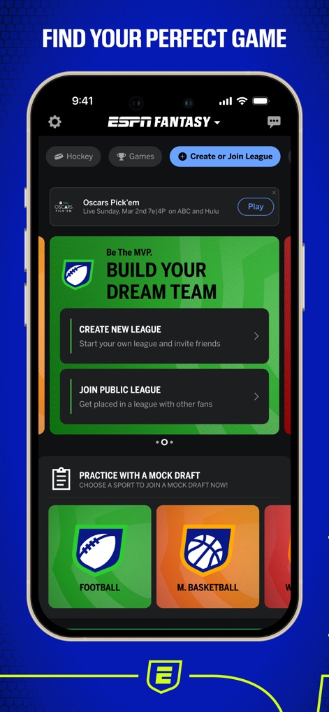 ESPN Fantasy Sports & More - Encontre Sua Liga