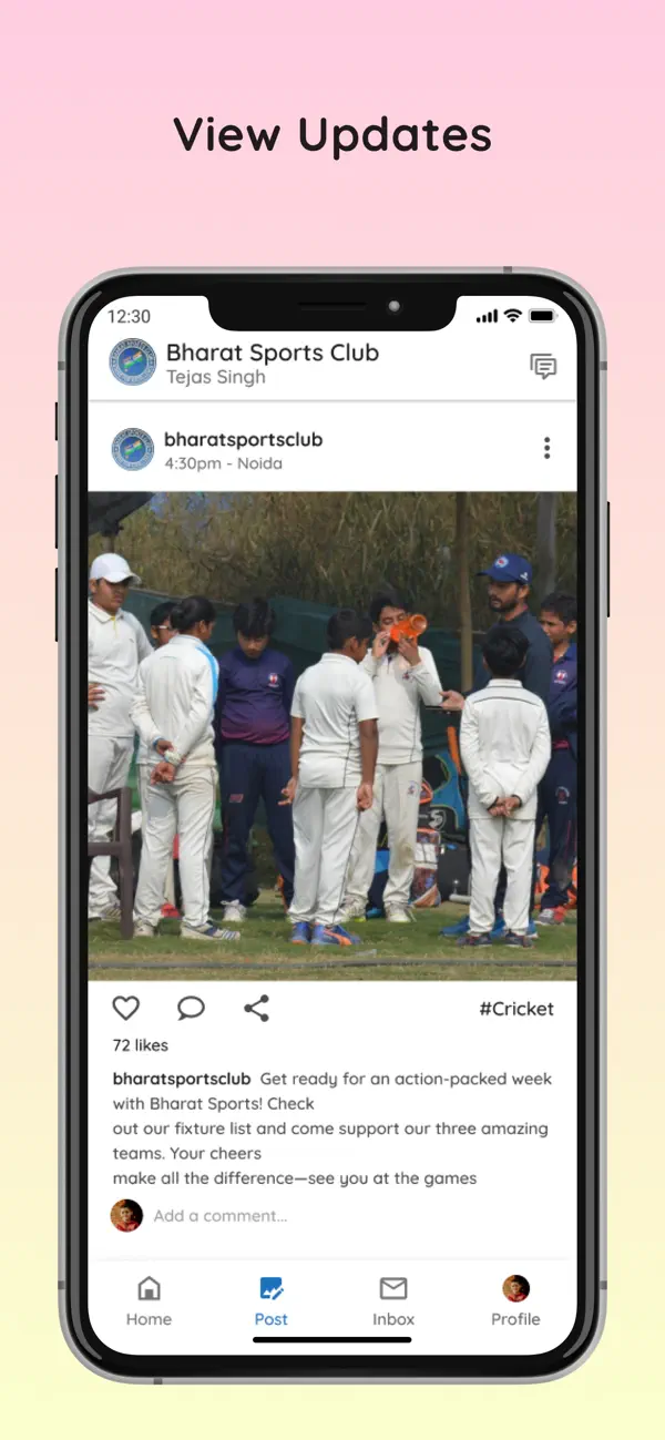 Screenshot #3 pour Bharat Sports Club