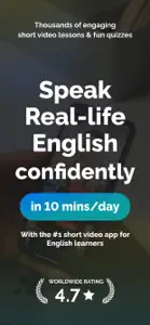 Fluentjoy: Learn English screenshot #1 for iPhone