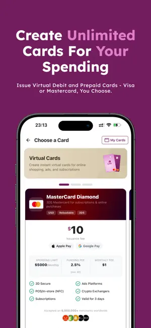 Fyatu - Virtual Debit Cards screenshot 3