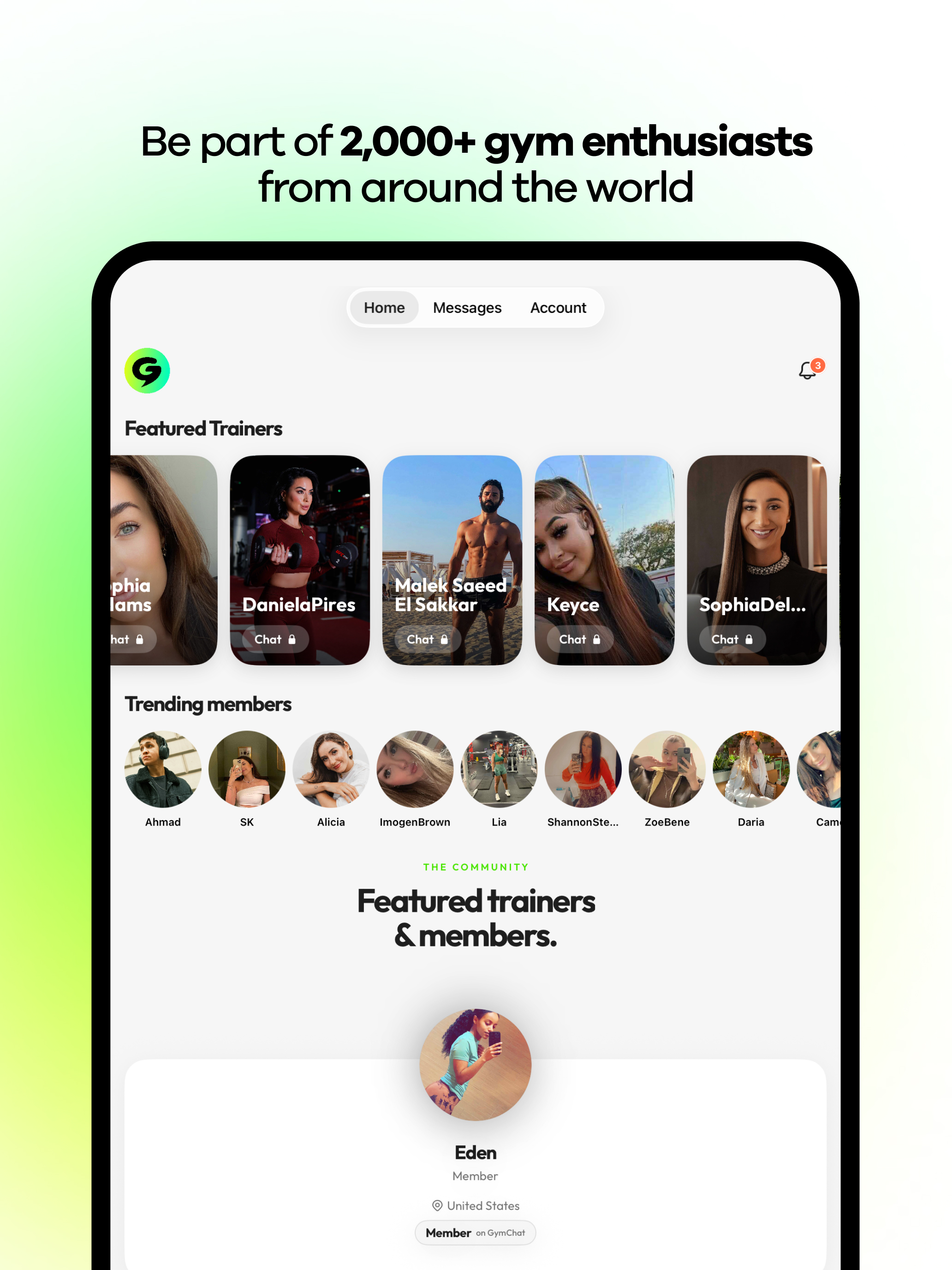 GymChat - Social Fitness screenshot 6