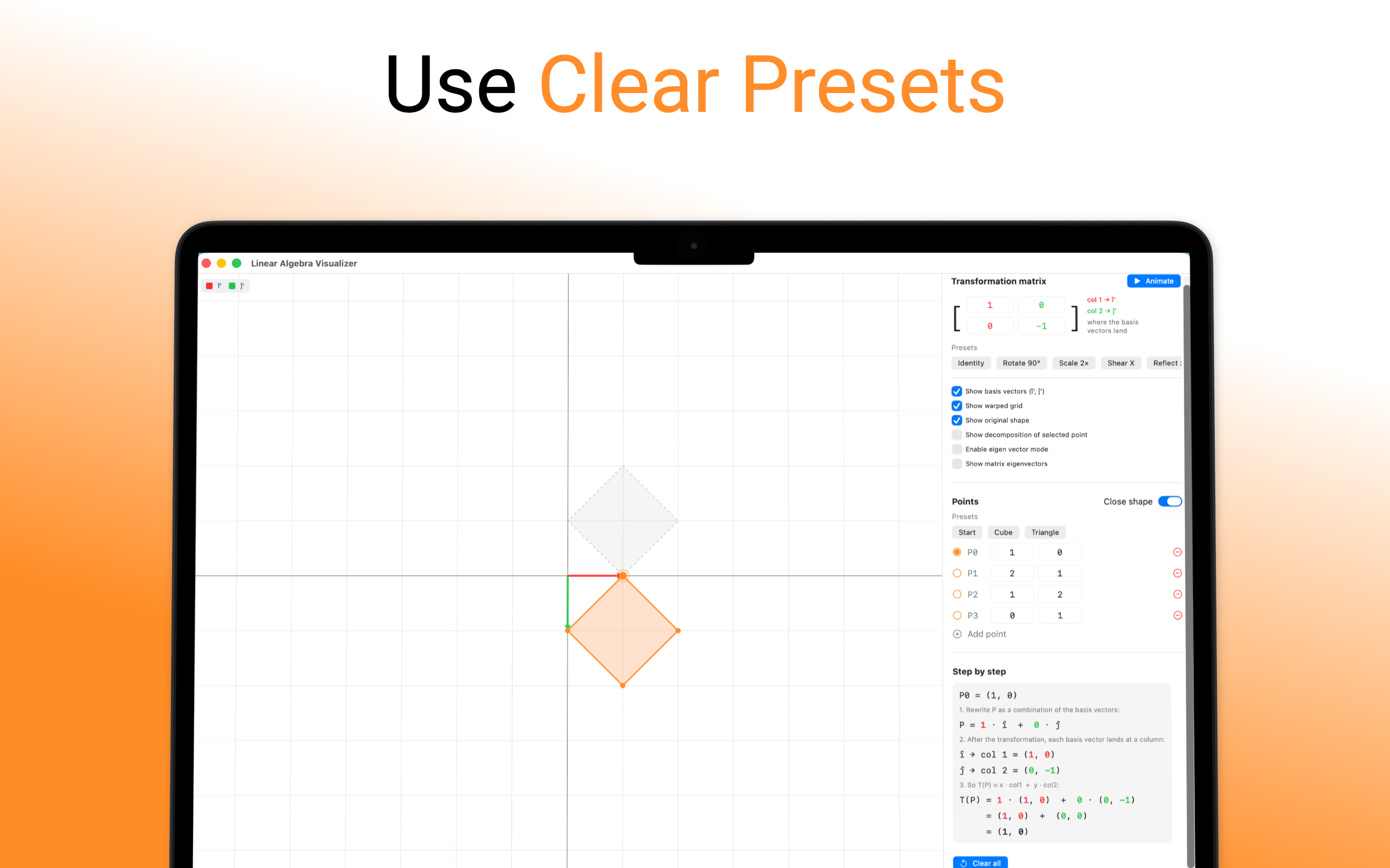 Linear Algebra Visualizer