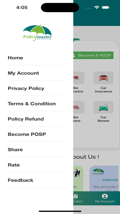 PolicyMaster Screenshot