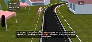Blind Racer: Audio Slot Cars screenshot 2