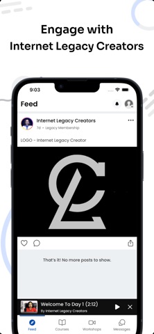 Internet Legacy Creators screenshot