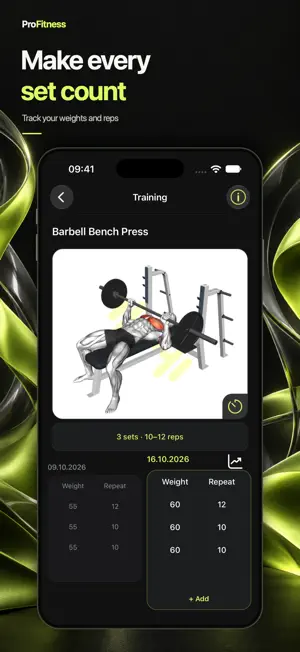 Pro Fitness: Gym Workout Plans screenshot 2
