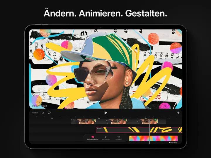 Screenshot von Procreate Dreams auf dem iPhone 1