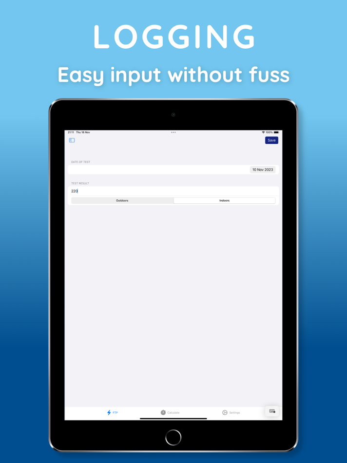 #2. FTP Cycling Tracker (iOS) By: Ed Stivala Limited